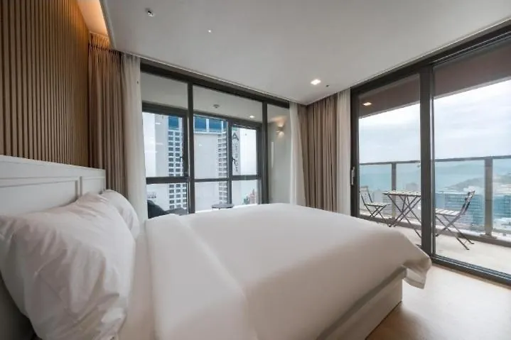 Premium Ocean View In Haehundae Bona Travel Apartment Busan
