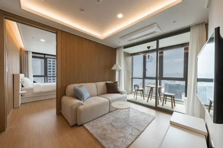 Premium Ocean View In Haehundae Bona Travel Apartment Busan 0*,  South Korea