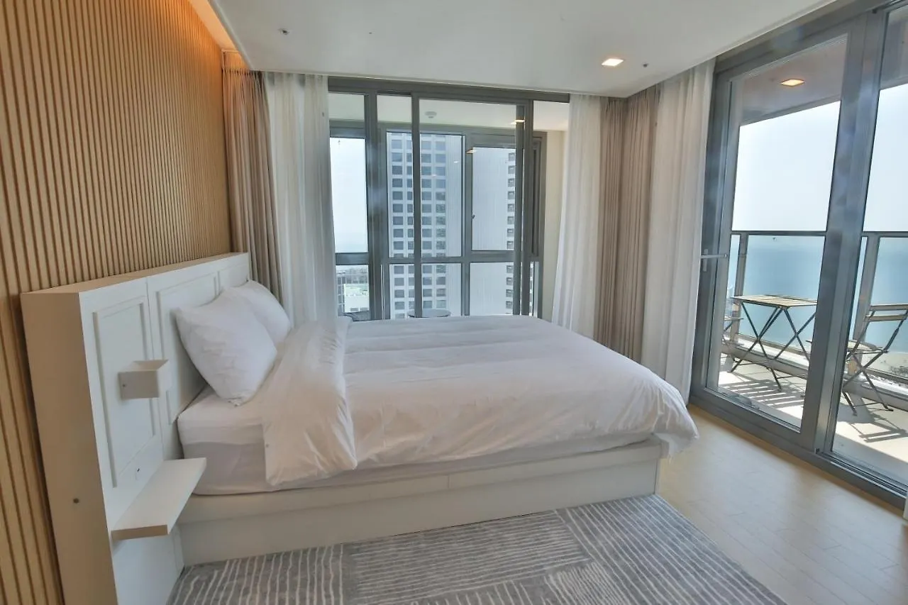 Premium Ocean View In Haehundae Bona Travel Apartment Busan South Korea