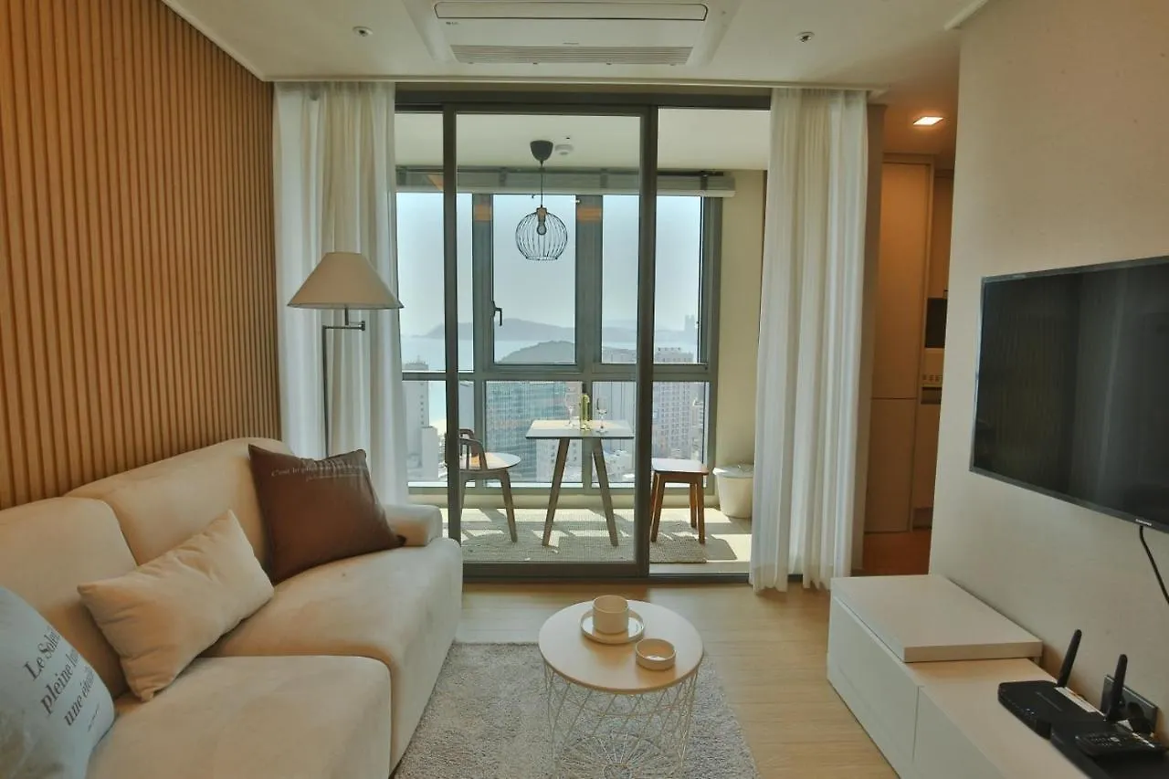 Premium Ocean View In Haehundae Bona Travel Apartment Busan