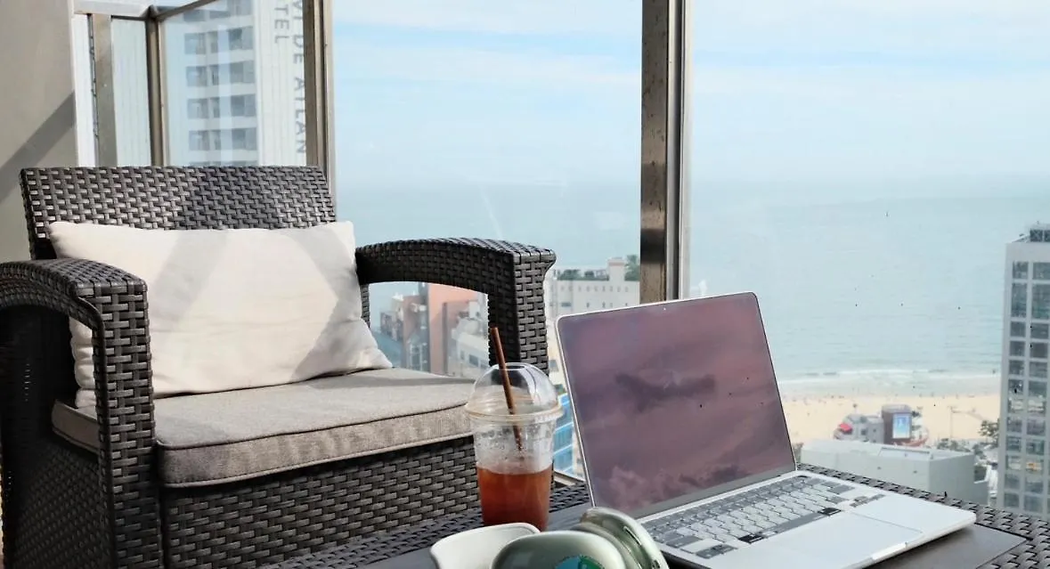 Premium Ocean View In Haehundae Bona Travel Apartment Busan